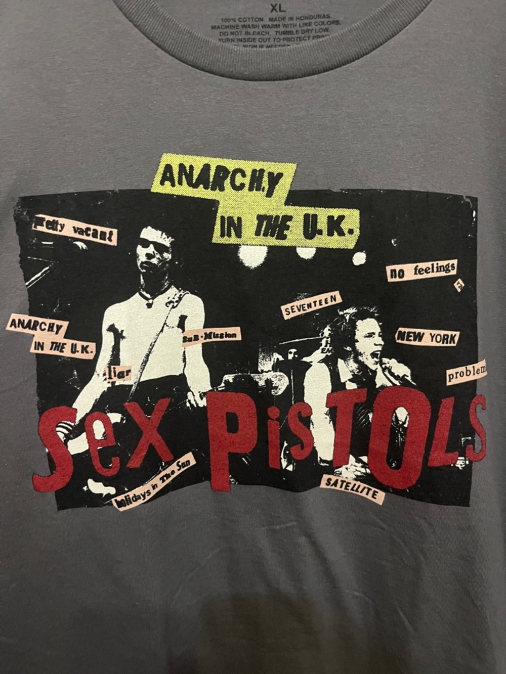Sex Pistols Anarchy InThe U.K. XL Shirt